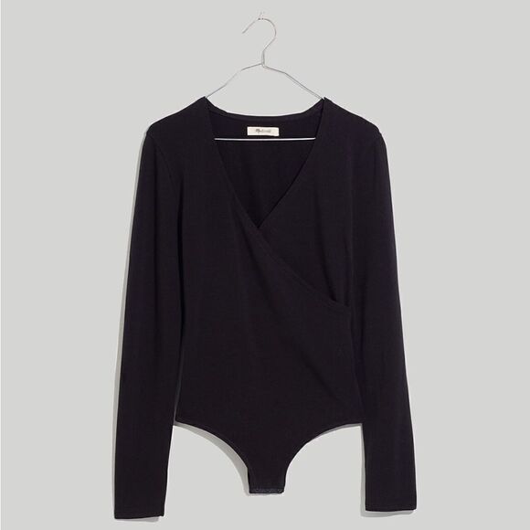 Madewell Wrap Thong Bodysuit Small - Picture 2 of 9